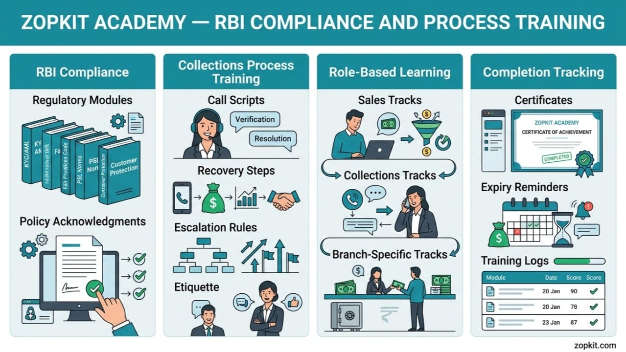 How NBFCs Can Manage Loan Sales, Collections, HR and Policy Training in One Platform