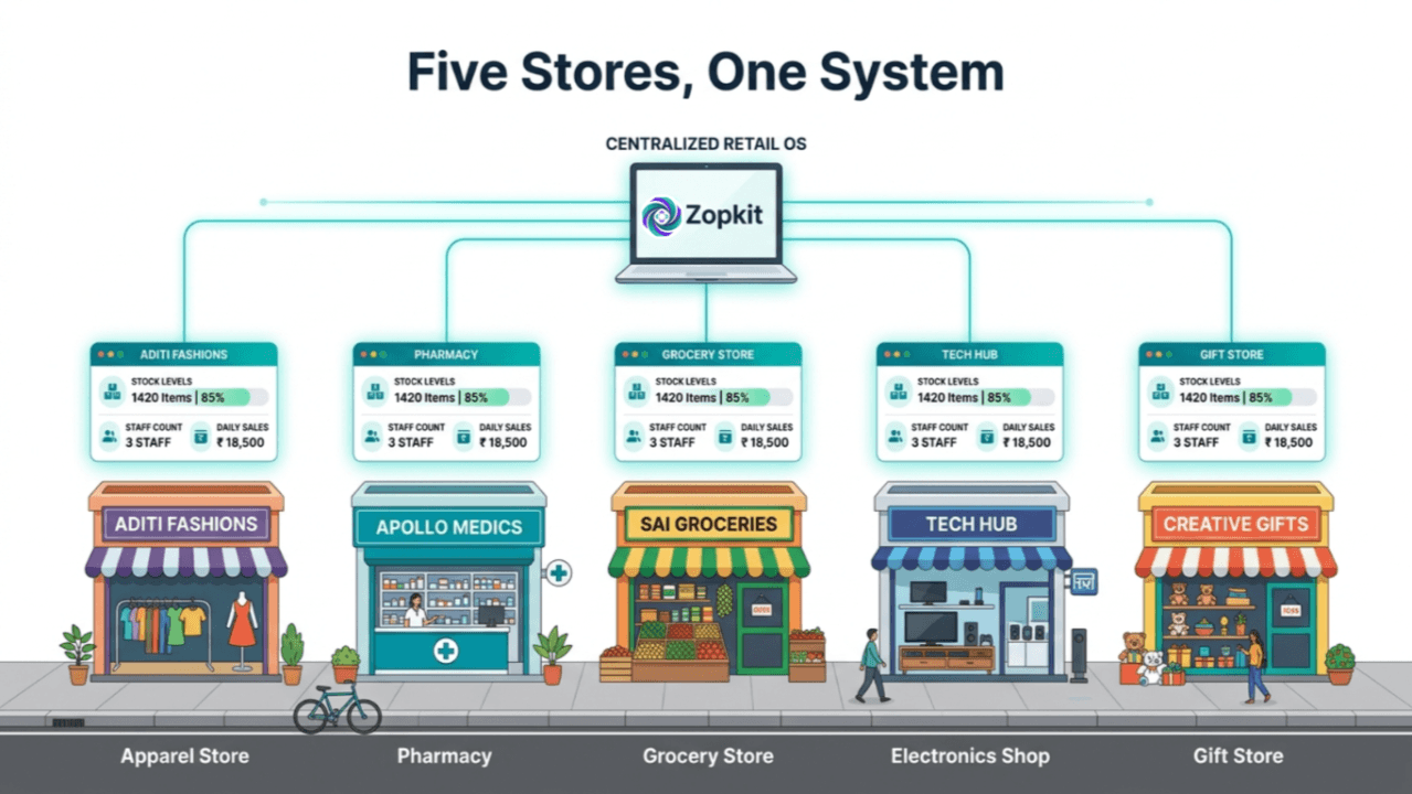 You Have Five Stores. You Have Five Versions of the Same Problem.