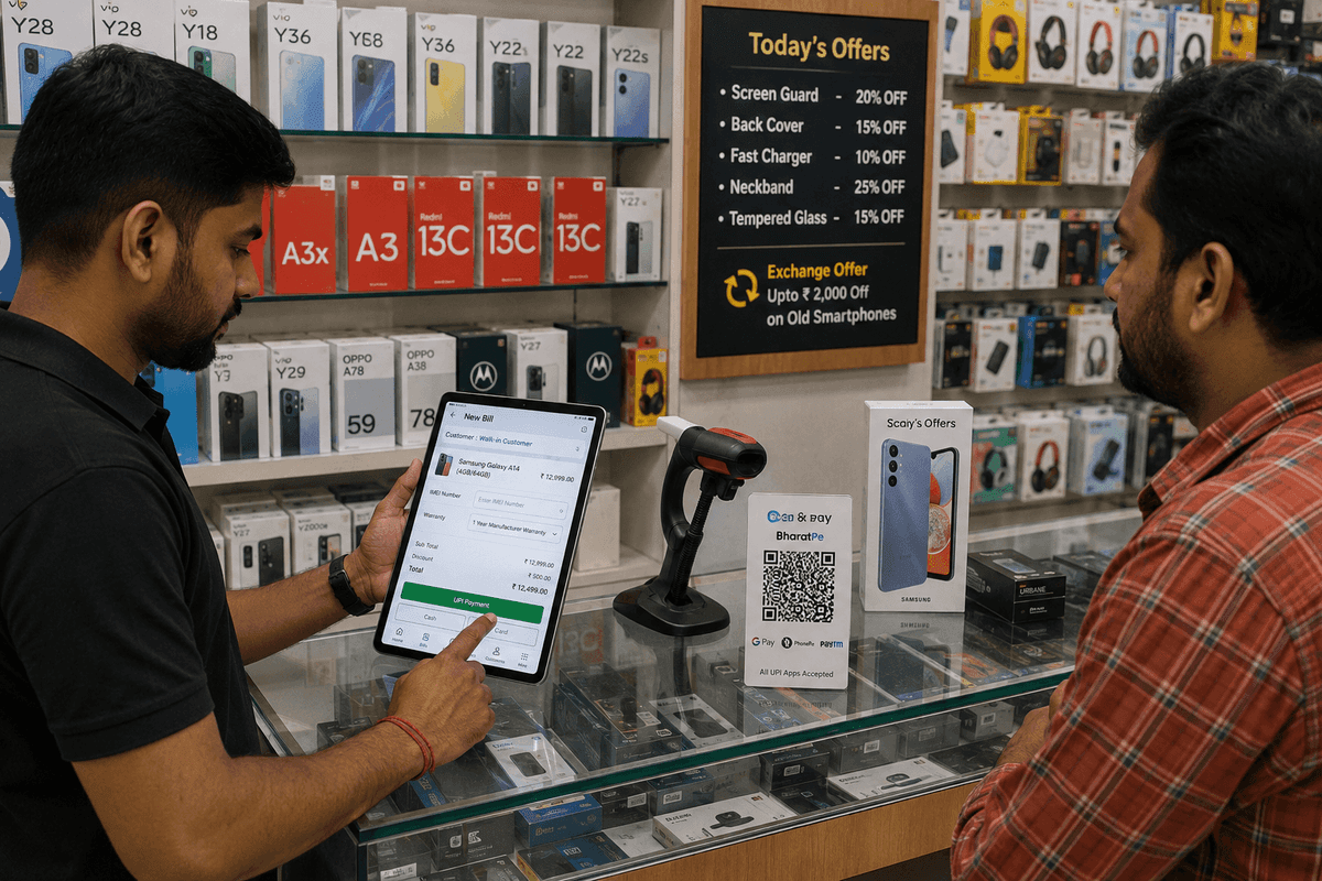 Digital Transformation of an Electronics / Mobile Retail Shop Business in India Using AI: The Complete Guide