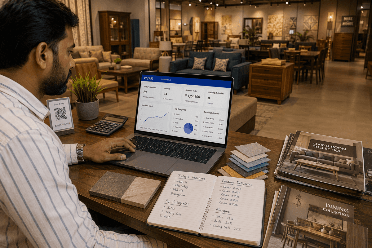 Digital Transformation of a Furniture & Home Decor Store Business in India Using AI: The Complete Guide