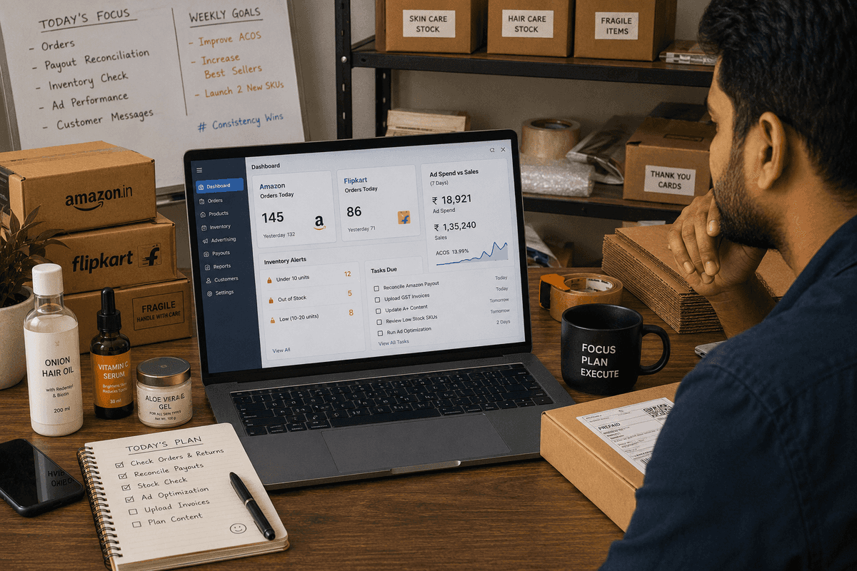 How to scale an online marketplace seller