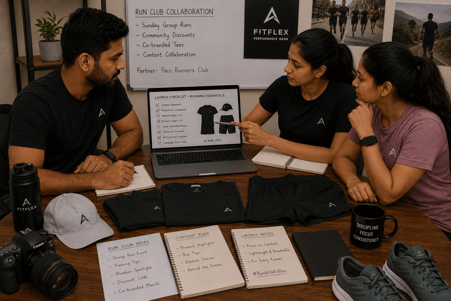 How to scale an sportswear / fitness gear brand